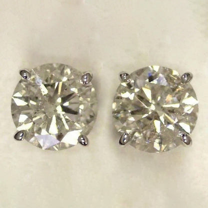9 Carat Lab Grown Diamond Studs Womens Earrings