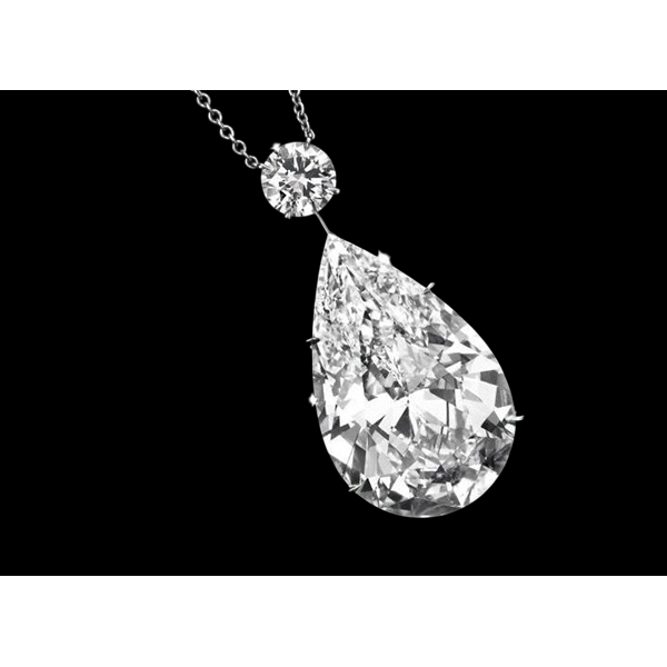 9 Carats Pear & Round Genuine Natural Earth Mined Diamond Necklace Pendant Solid Gold Jewelry New