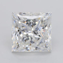 Big 3.75 Carats Princess Cut Sparkling G VS1 Loose Diamond New
