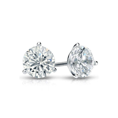 Big 10 Carat Lab Grown Diamond Stud Earrings