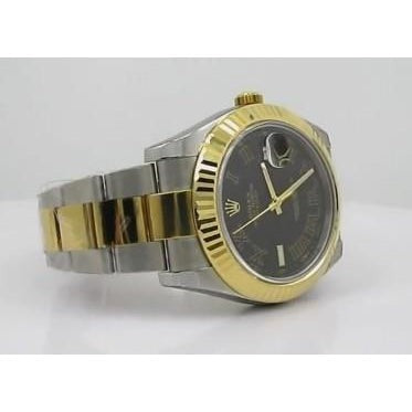 Fluted Bezel Rolex Mens 