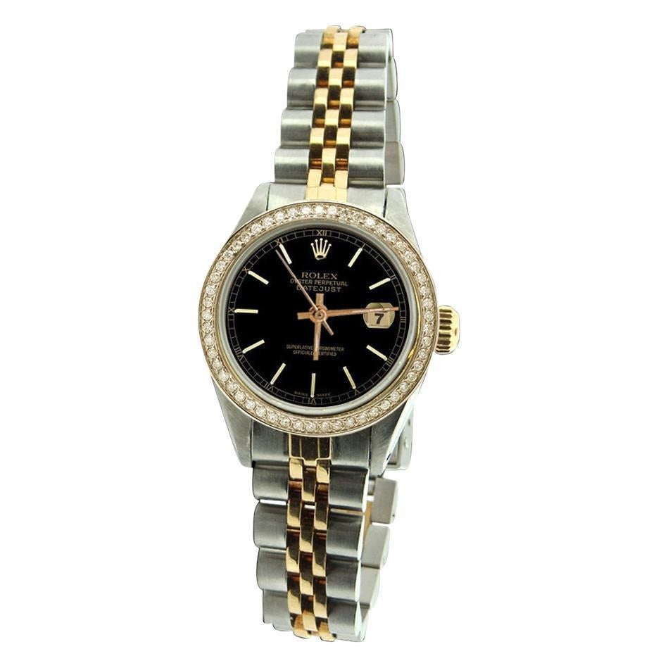 Datejust Women Rolex Watch Two Tone