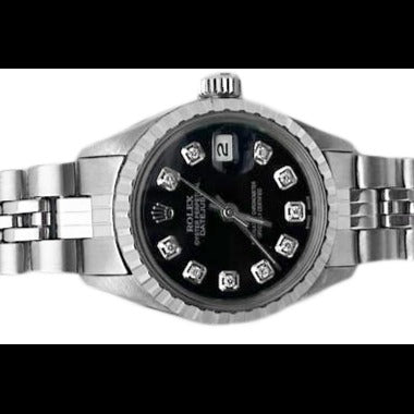 Rolex Date Just Ss Women Watch
