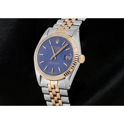 Rolex Datejust Gent Watch Two Tone QUICK SET
