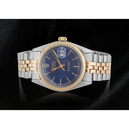 Bezel Rolex Datejust Gent Watch Two Tone