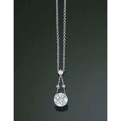 Brilliant Cut Diamond Necklace For Women