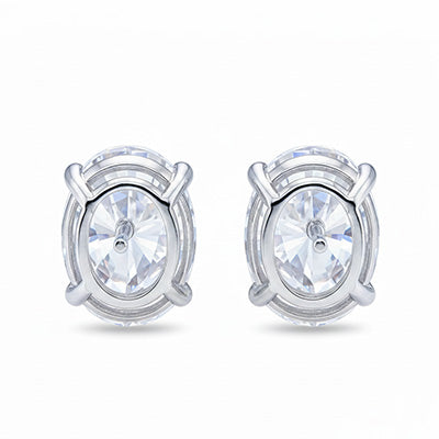 CERTIFIED 3 Carat Lab Grown Diamond Stud Earring Jewelry WG Lady Earrings Pair