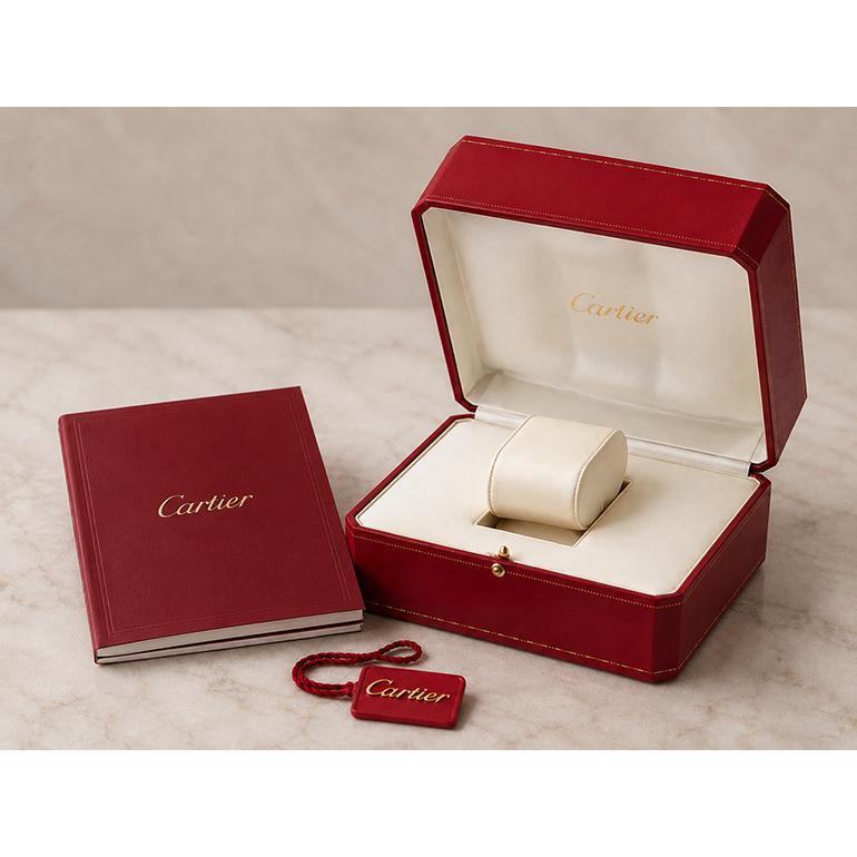 Cartier Ballon Bleu 36mm Silver Factory Diamond Bezel