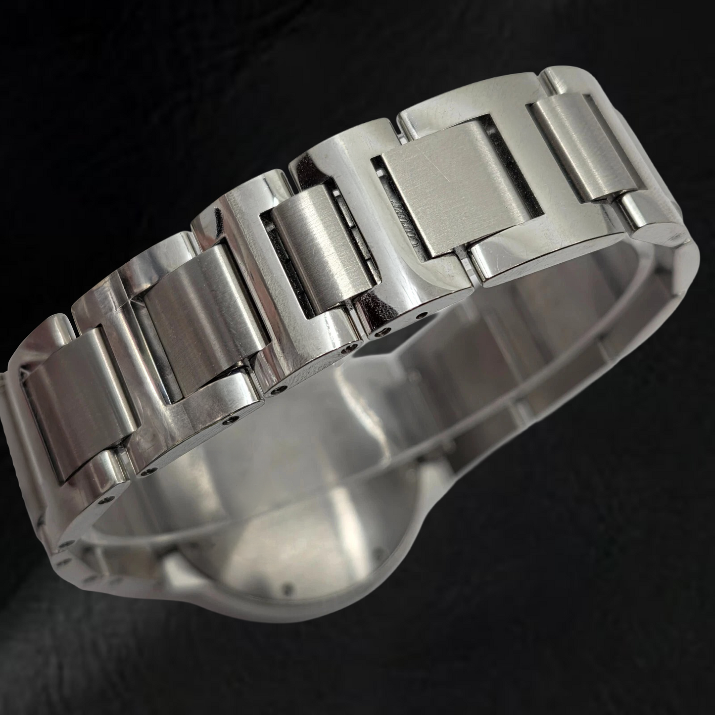 Cartier Ballon Bleu 36mm Silver Factory Diamond Bezel