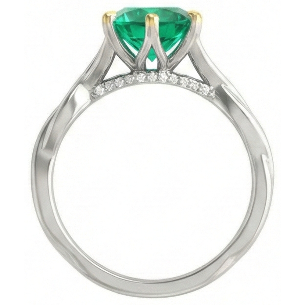 Natural Real ( Not Lab Grown )  Casual Everyday Gemstone Ring For Women