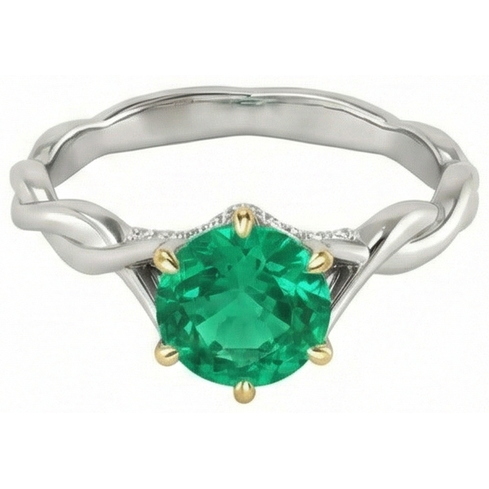 Natural Real ( Not Lab Grown )  Casual Everyday Gemstone Ring For Women