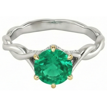 Natural Real ( Not Lab Grown )  Casual Everyday Gemstone Ring For Women