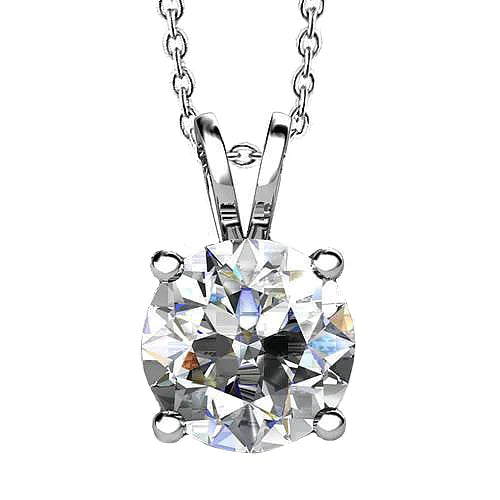 Casual 5 Carat Diamond Pendant Gift