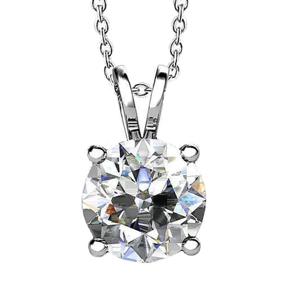 Casual 5 Carat Diamond Pendant Gift