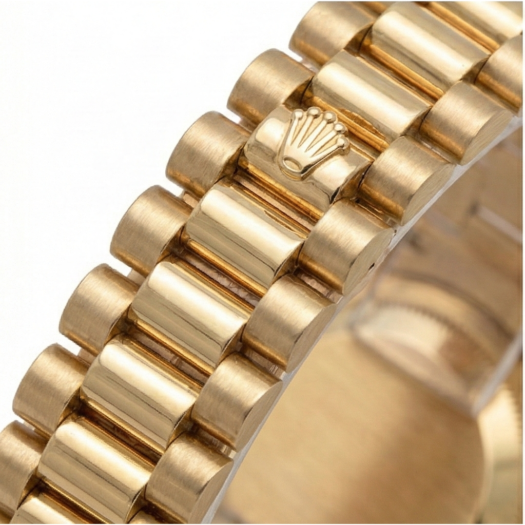 Champagne Roman Dial Rolex Dj Watch Presidential Style Bracelet