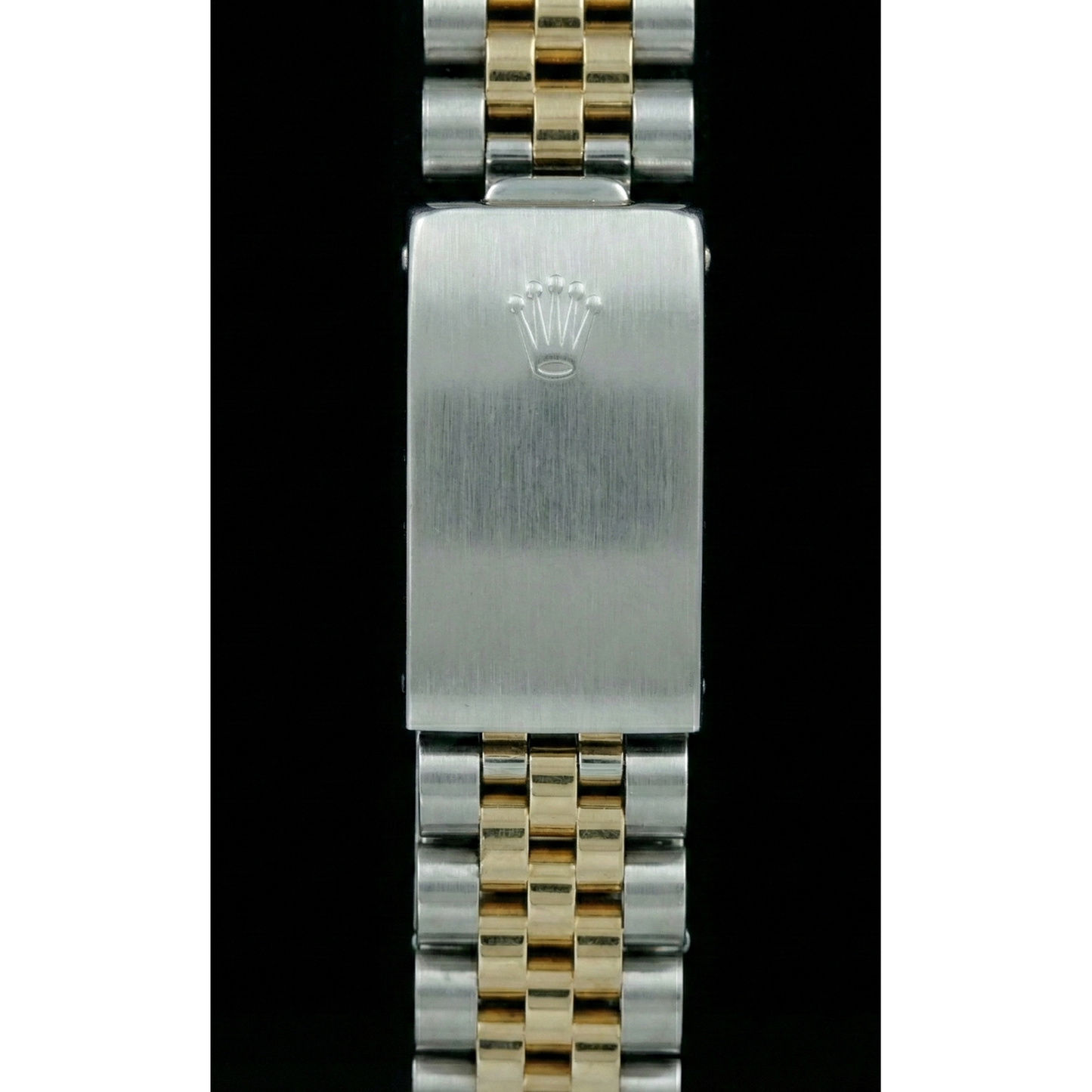Champagne Stick Dial Datejust Women Watch Rolex Ss & Gold Jubilee
