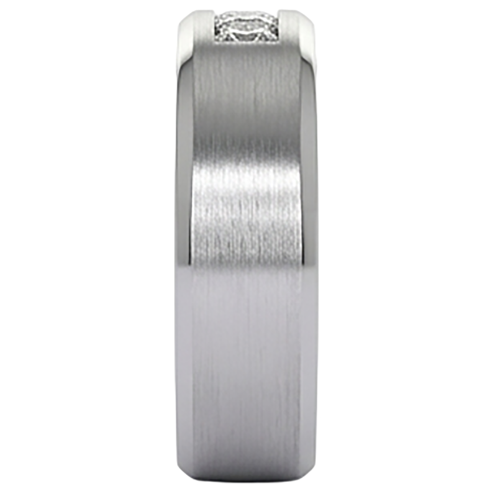 Channel Set Genuine Diamond Band Men's Jewelry Ring 1.80 Carats