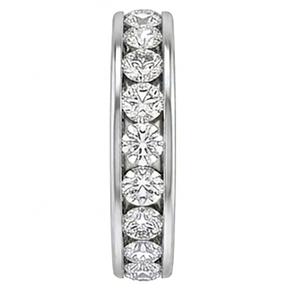 Channel Set Men's Diamond Eternity Band