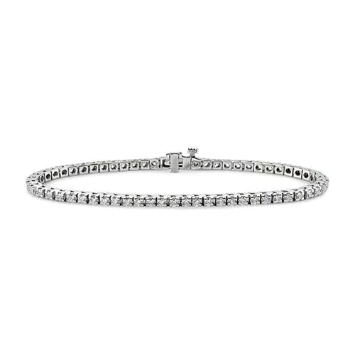 Classic Women's Lab Grown Diamond Tennis Bracelet
