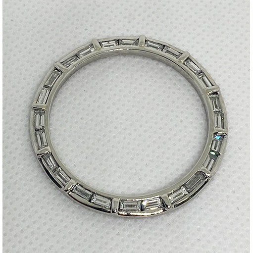 Custom Diamond Rolex Bezel Baguette Diamonds Platinum 36 mm