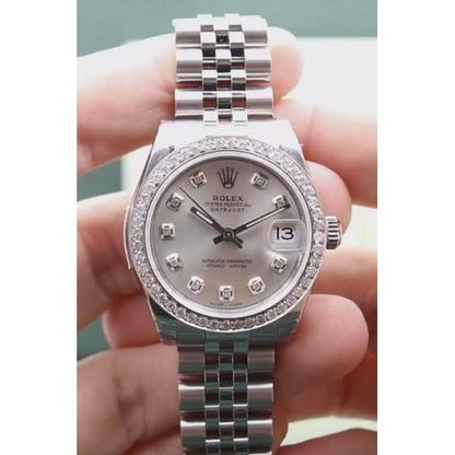 Rolex Datejust Watch Ss 5 Carat
