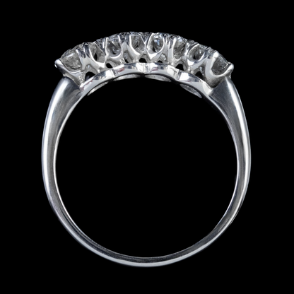 Custom Jewelry Old Miner Natural Earth Mined Diamond Anniversary Ring