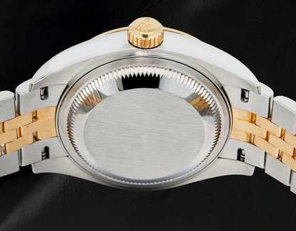 Datejust 279173 Rolex White Roman Dial Two Tone Women Watch