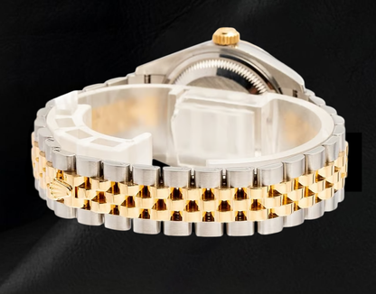 Datejust 279173 Rolex White Roman Dial Two Tone Women Watch