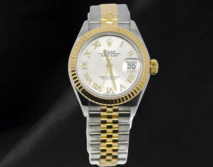 Datejust 28 mm Rolex Stainless Steel & Yellow Gold 279173 Lady's Watch
