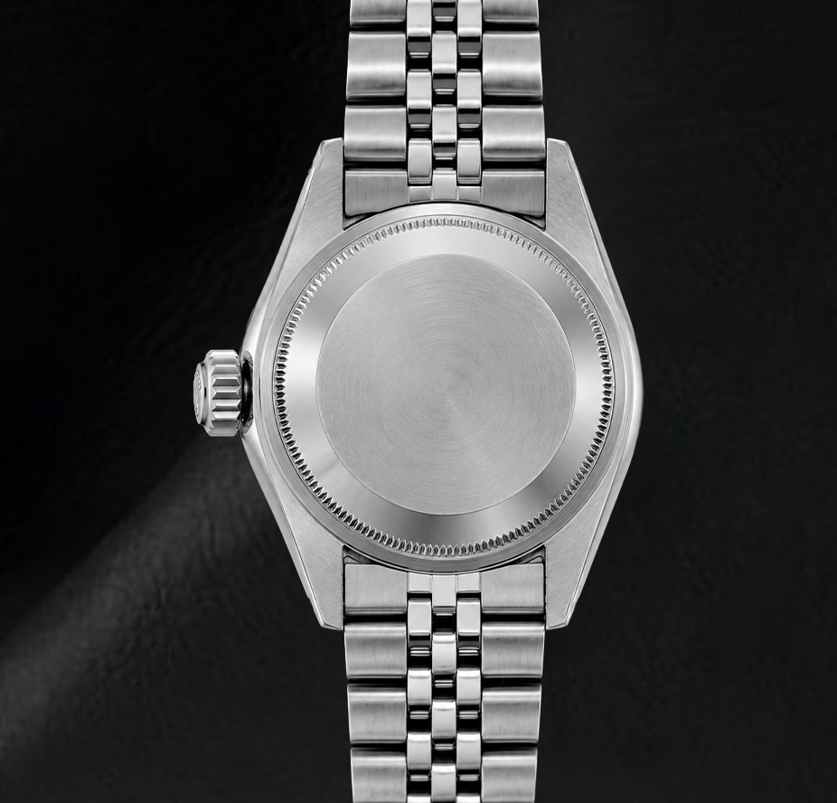 Datejust 6916 Rolex 26mm Blue Diamond Dial Stainless Steel Diamond Bezel Watch