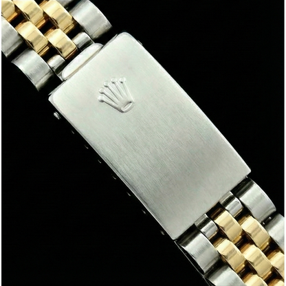 Datejust Champagne Stick Dial Rolex Lady Watch Ss & Bezel