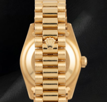 Datejust Rolex 26mm 69178 Turquoise Diamond Dial 18K Yellow Gold Watch