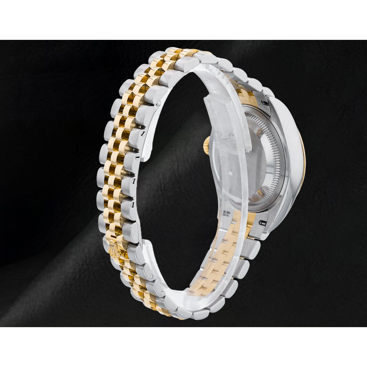 Datejust Rolex 28 mm Women Fluted Bezel Stainless Steel And Gold Watch 279173