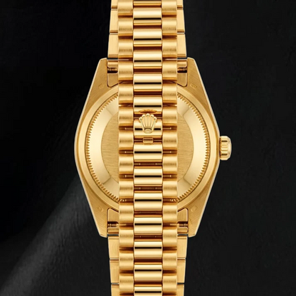 Datejust Rolex 69178 Pink Mother of Pearl Diamond Dial 26mm Yellow Gold 18K Watch