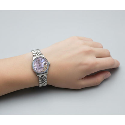 Datejust Rolex Watch Jubilee Bracelet Diamond Dial Stainless Steel P5