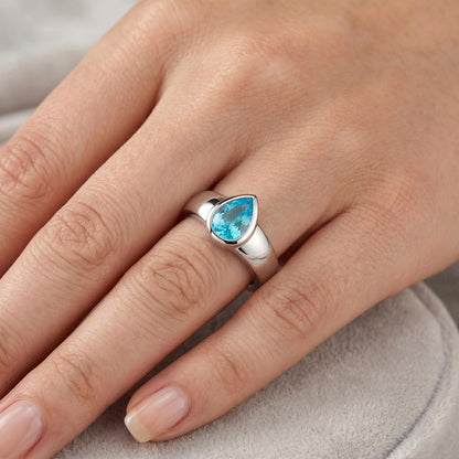 Dazzling Gemstone Ring – Neon Paraiba 1 ct by HarryChadEnt