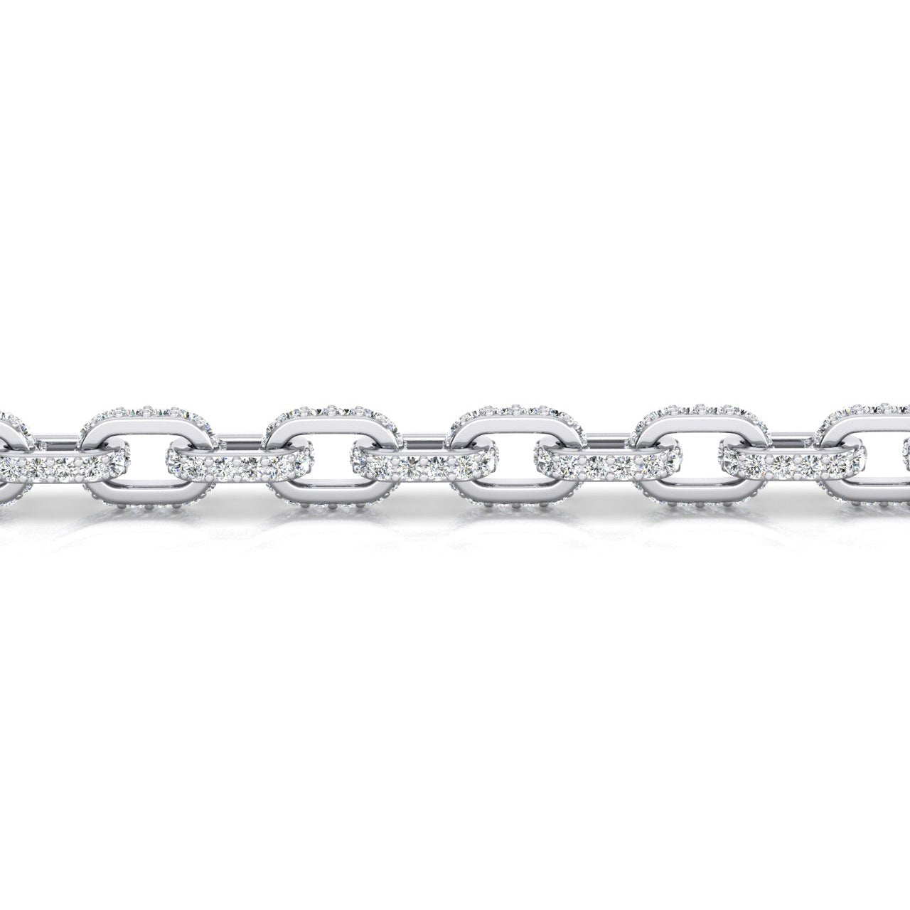 Diamond-Chain-Necklace-6.5 mm-9.25 Carats