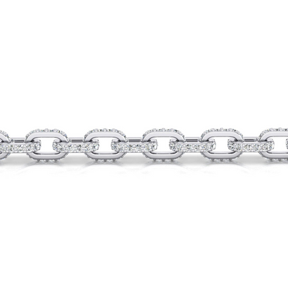 Diamond-Chain-Necklace-6.5 mm-9.25 Carats