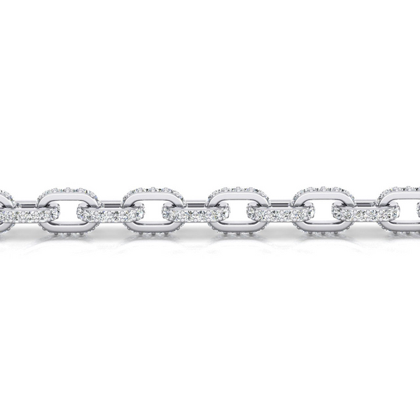 Diamond-Chain-Necklace-6.5 mm-9.25 Carats