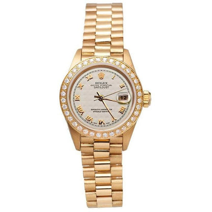 Pyramid Roman Dial Rolex Dj Watch President
