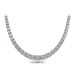 Diamond Necklace 20 Carat For Women