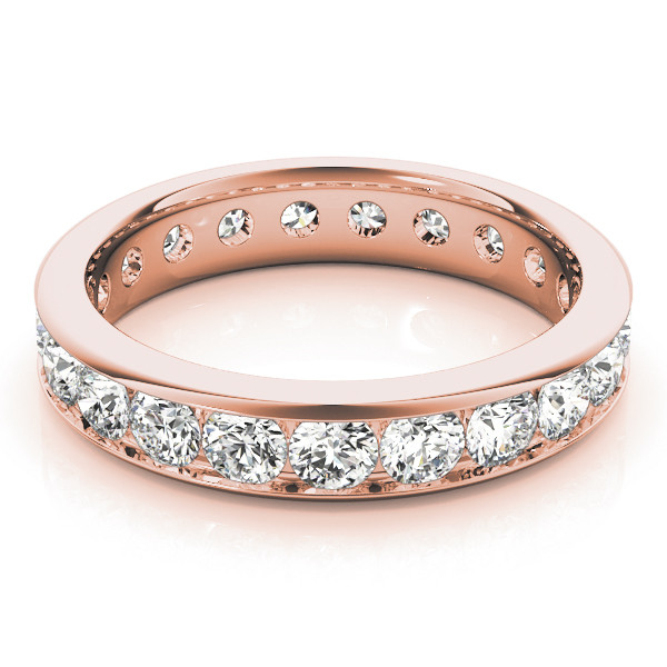 Diamond 3.8 Ct Round Cut Elegant Band Eternity Lab Grown Channel Set Jewelry