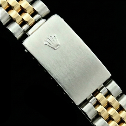 Diamond Bezel Lady Rolex Datejust Watch Two Tone Jubilee Bracelet