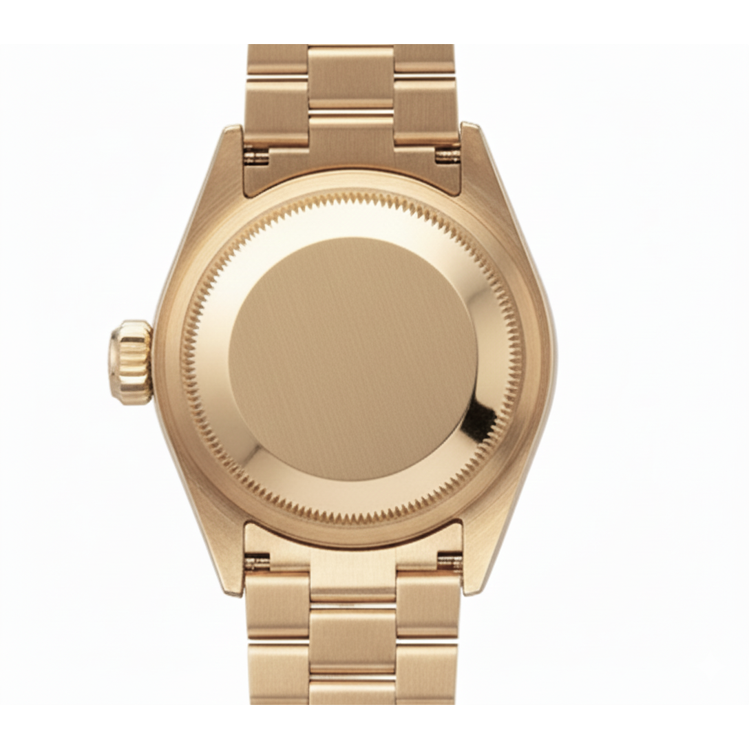Diamond Bezel Rolex Datejust Watch Lady Presidential Style Gold