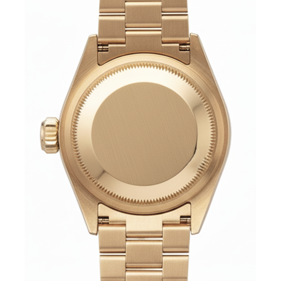 Dj Rolex Black Stick Dial Presidential Watch Gold Diamond Bezel
