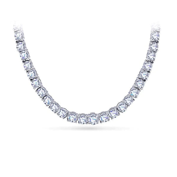 Elegant Gold Chain Diamond Necklace