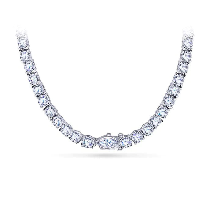 Elegant Gold Chain Diamond Necklace