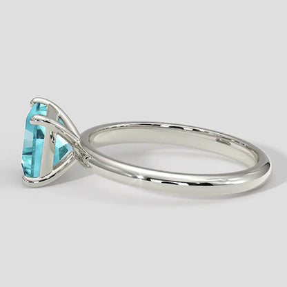 Engagement Solitaire Paraiba Ring