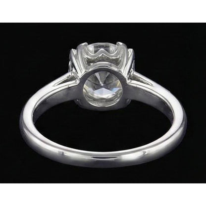 Engagement Ring Old European Natural Earth Mined Diamond 2.75 Carats Ladies Jewelry