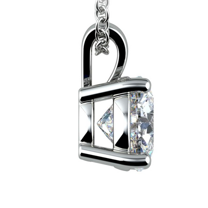 GIA CERTIFIED Casual 5 Carat Lab Grown Diamond Pendant Gift